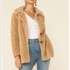Z Supply Carmen Faux Fur Coat